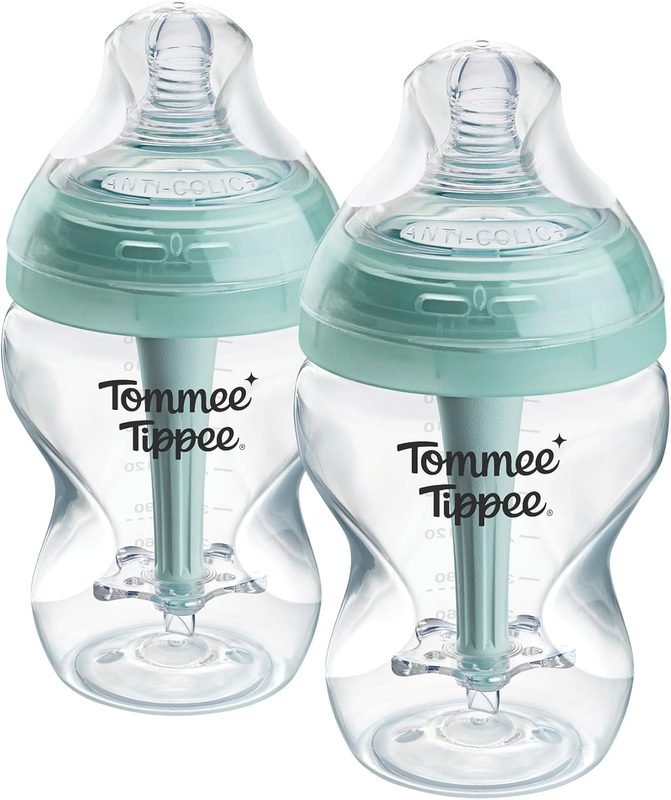 Tommee Tippee biberón anticólicos 260 ml · pack de 2 (tetina flujo lento)